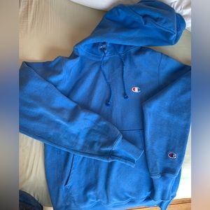 Blue Champion hoodie